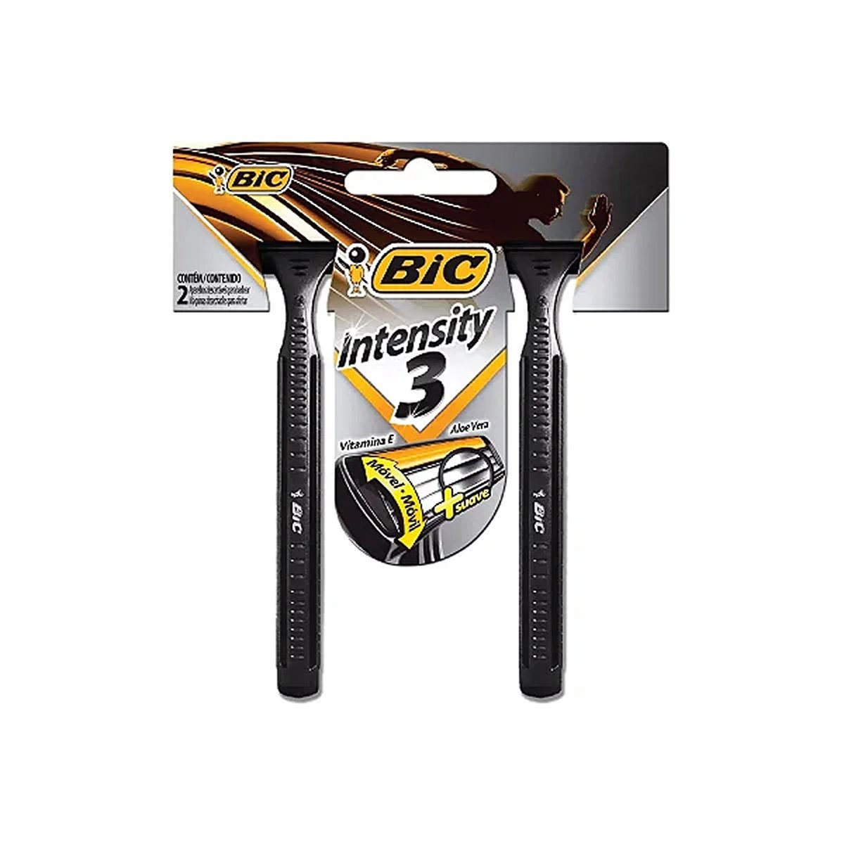 AP. PREST. BIC INTESITY 3 LÂMINAS