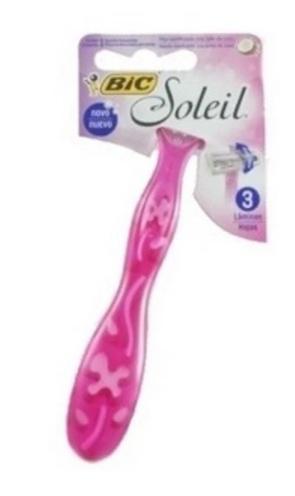 AP. PREST. BIC SOLEIL 3 LÂMINAS