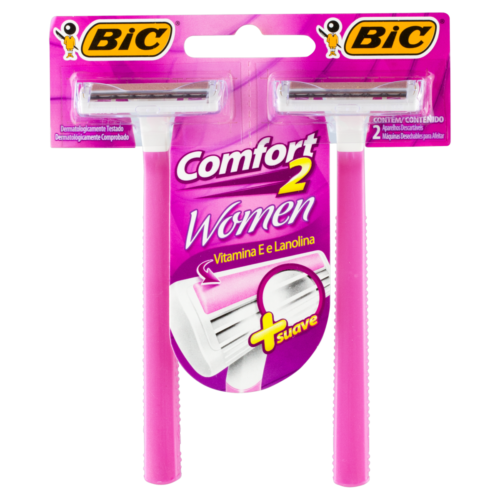 AP. PREST. BIC CONFORT 2 LÂMINAS (ROSA)