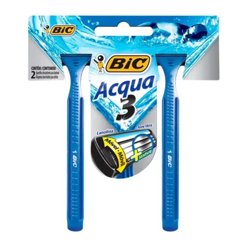 AP. PREST. BIC ACQUA 3 LÂMINAS
