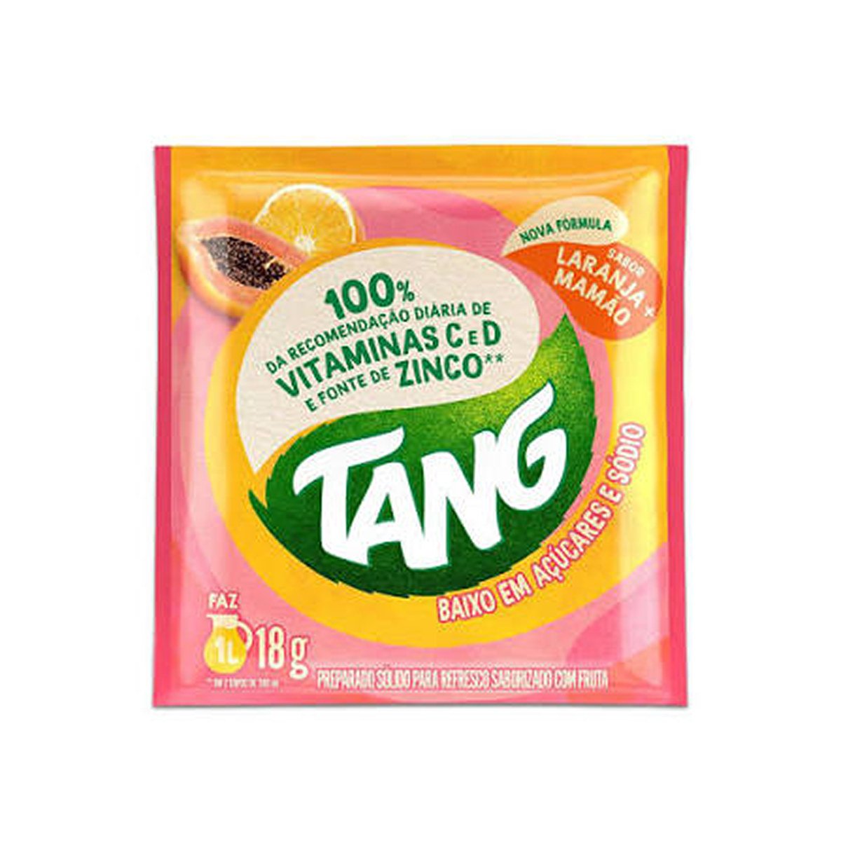 REFR. EM PO TANG LARANJA/MAMÃO 18G