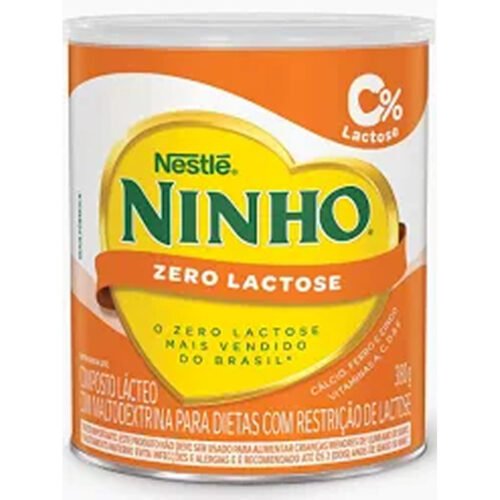 LEITE EM PO NINHO ZERO LACTOSE 380G