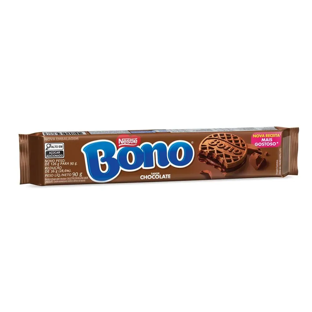 BISC. RECH. CHOCOLATE BONO NESTLE 90G