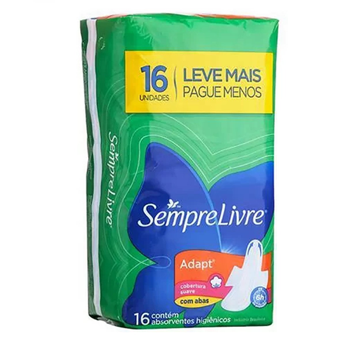 ABS. SEMPRE LIVRE ADAPT SUAVE C/16