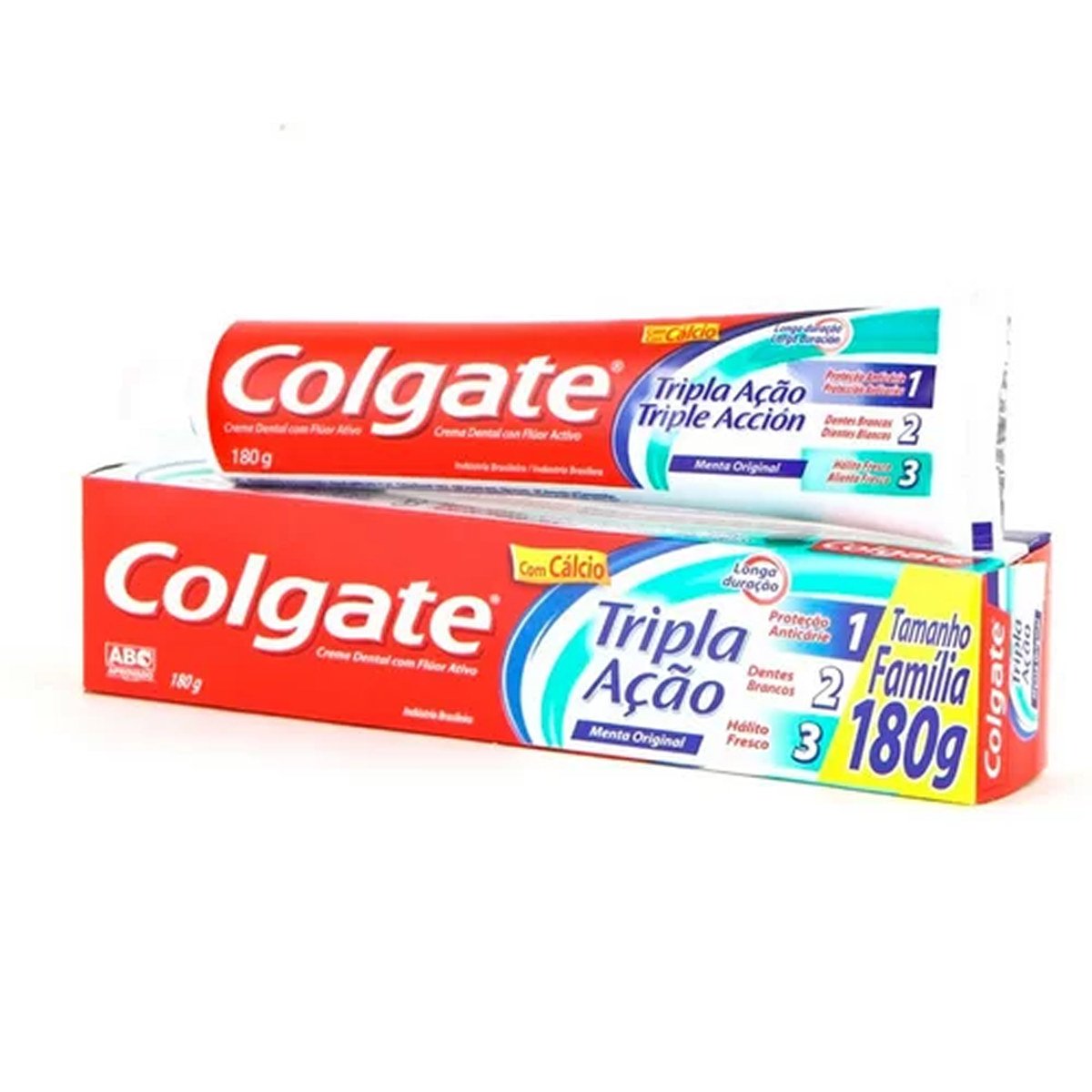 CREME DENTAL COLGATE TRIPLA ACAO MENTA 180G