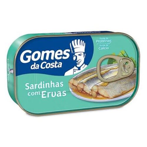 SARDINHA GOMES DA COSTA COM ERVAS 125G
