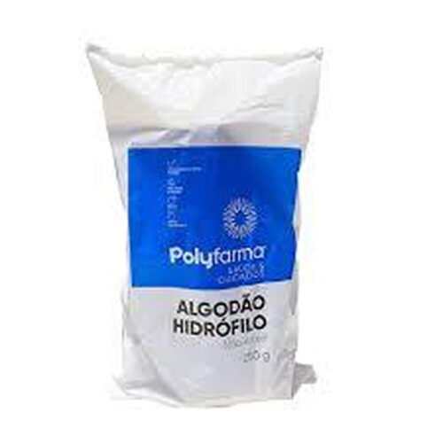 ALGODÃO POLYFARMA HIDRÓFILO EM ROLO 25G