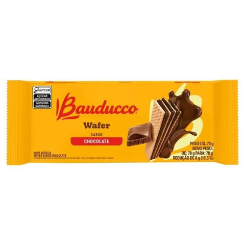 WAFER BAUDUCO CHOC. 70G