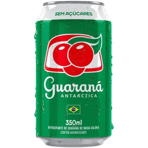 GUARANA ZERO ANTARTICA ZERO DIET LATA 350ML
