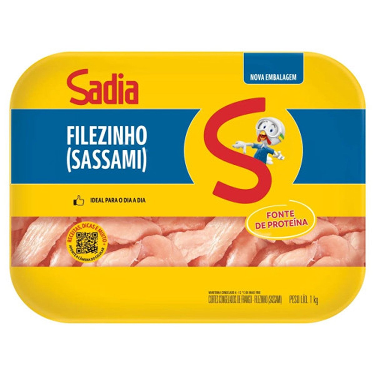 FILEZINHO DE PEITO BANDEJA SADIA 1KG