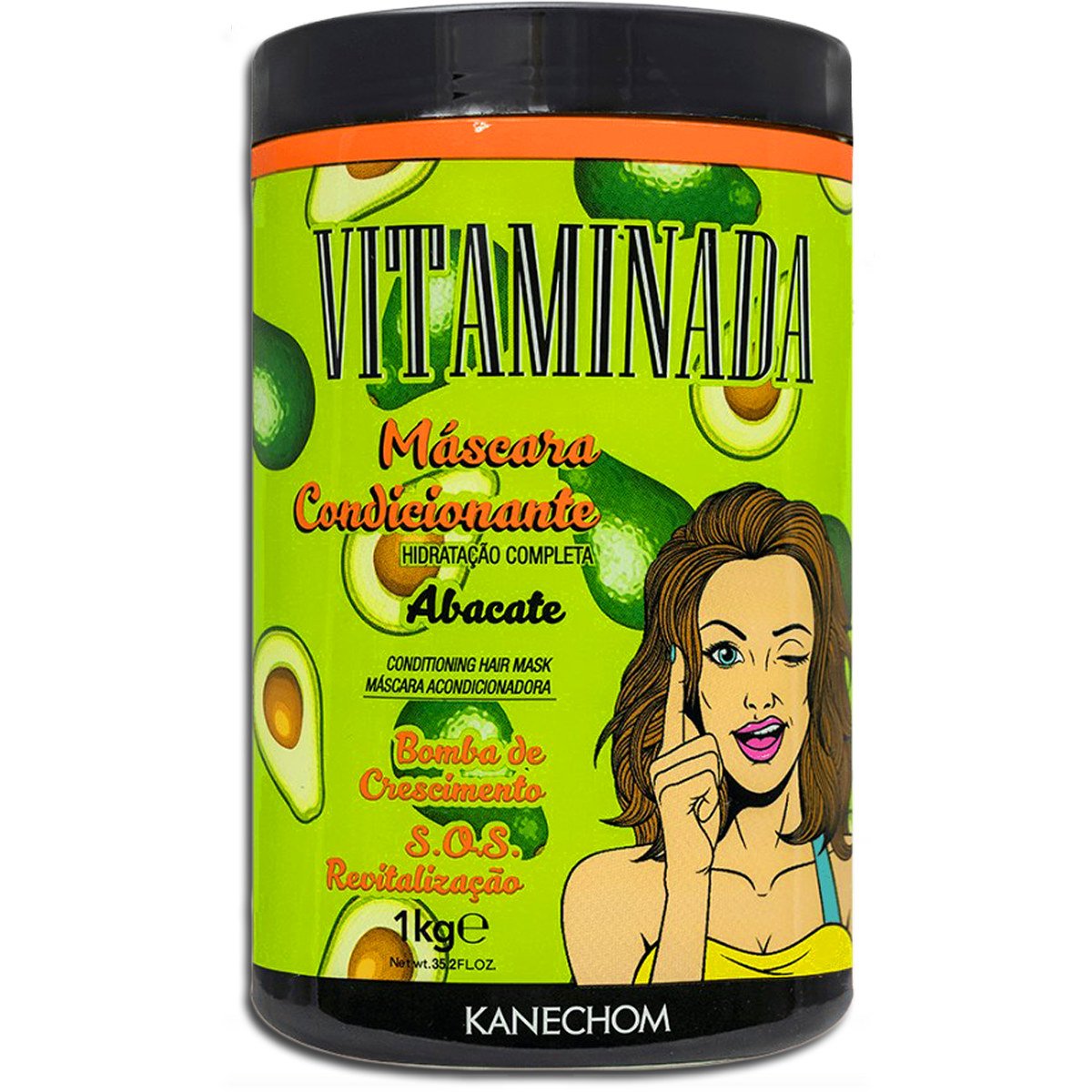 CREME DE TRAT. KENECHOM ABACATE 1KG