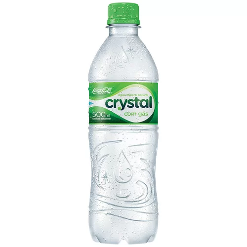 AGUA MINERAL CRISTAL C/GAS 500ML