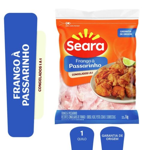 FRANGO A PASSARINHO PACOTE IQF SEARA 1KG
