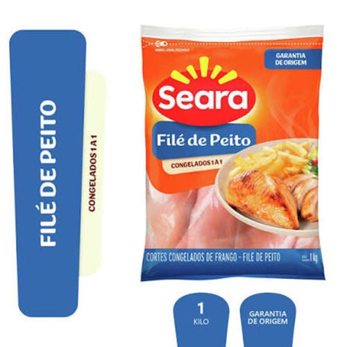 FILE DE PEITO IQF SEARA DE 1KG