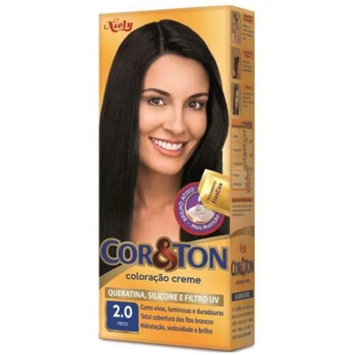TINTURA CAPILAR CORETON PRETO 2.0