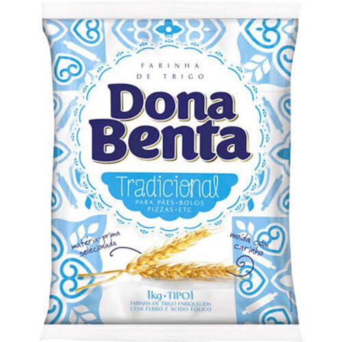 FARINHA DE TRIGO DONA BENTA S/FERMENTO 1KG