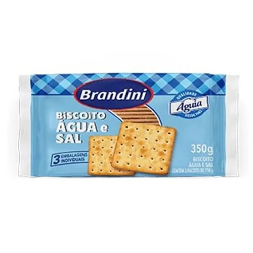 BISC. AGUA E SAL BRANDINI 350G