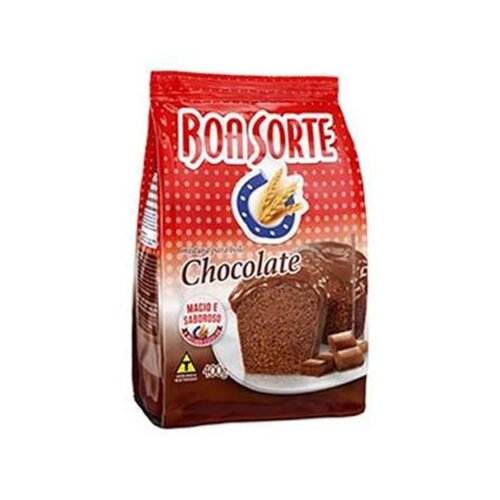 MISTURA P/ BOLO BOA SORTE CHOCOLATE 400G