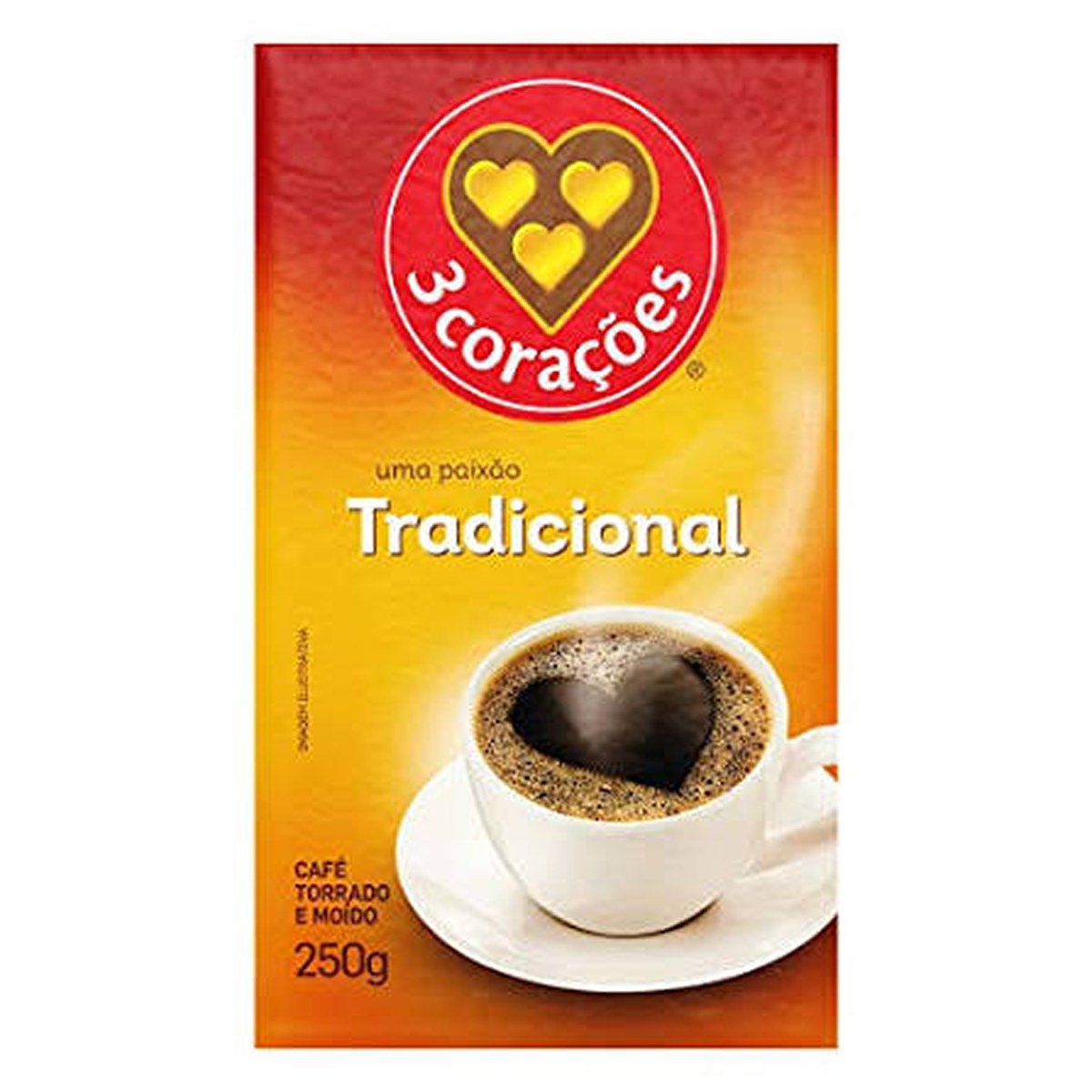 CAFÉ TRES CORACOES AVACUO TRADICIONAL 250G