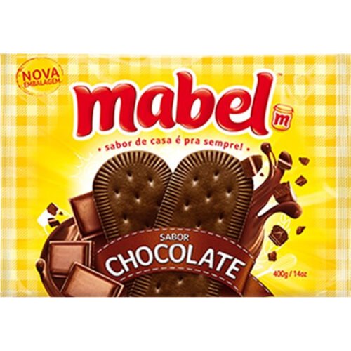 BISC. MAIZENA CHOCOLATE MABEL 400G