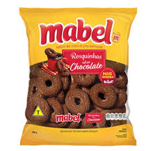 BISC. ROSQUINHA MABEL CHOCOLATE 300G
