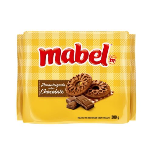 BISC. AMANTEIGADO CHOC. MABEL 300G