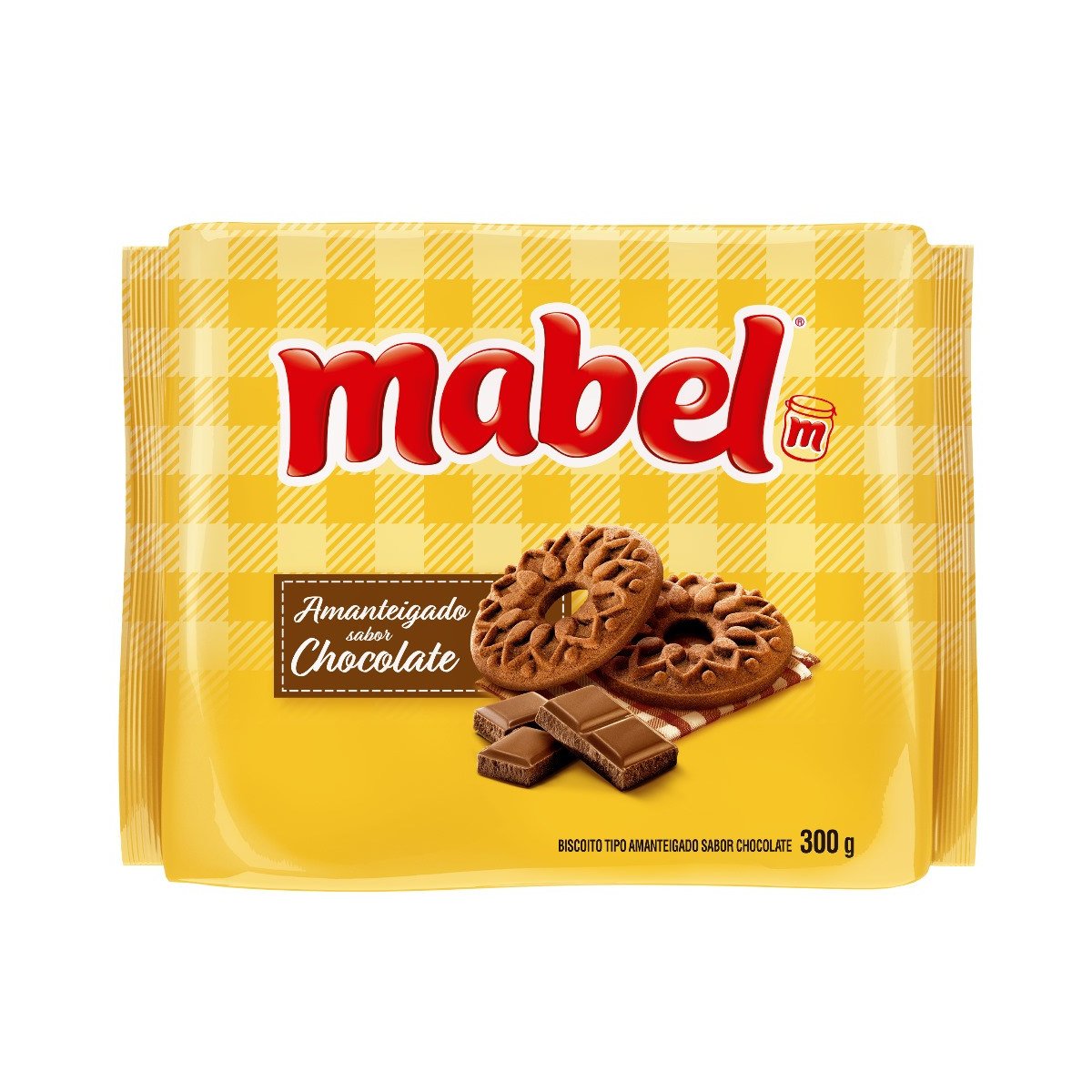 BISC. AMANTEIGADO CHOC. MABEL 300G