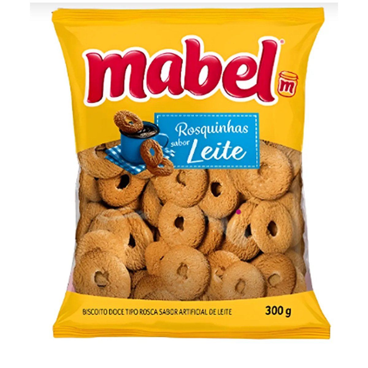 BISC. AMANT. LEITE MABEL 300G
