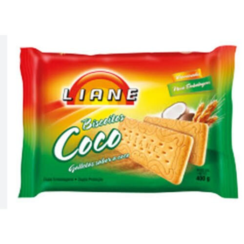 BISC. MAIZENA SABOR COCO LIANE 330G