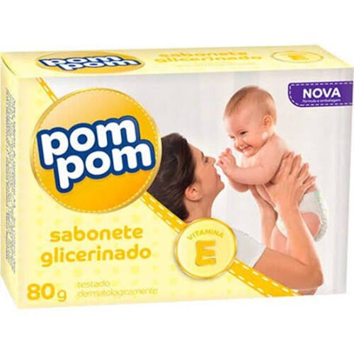 SAB. GLICERINADO POMPOM 80G