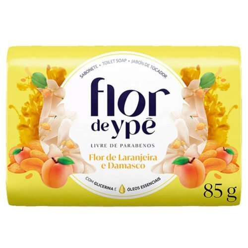 SAB. FLOR DE LARANJEIRA E DAMASCO FLOR DE YPE 85G