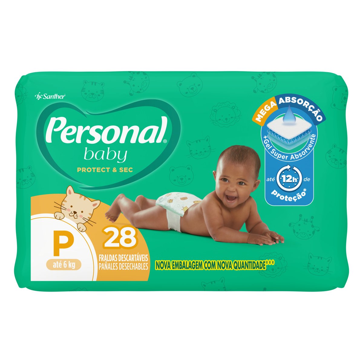 FRALDAS PERSONAL P COM 28