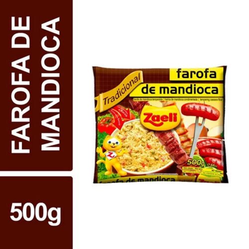 FAROFA DE MANDIOCA ZAELI 500G