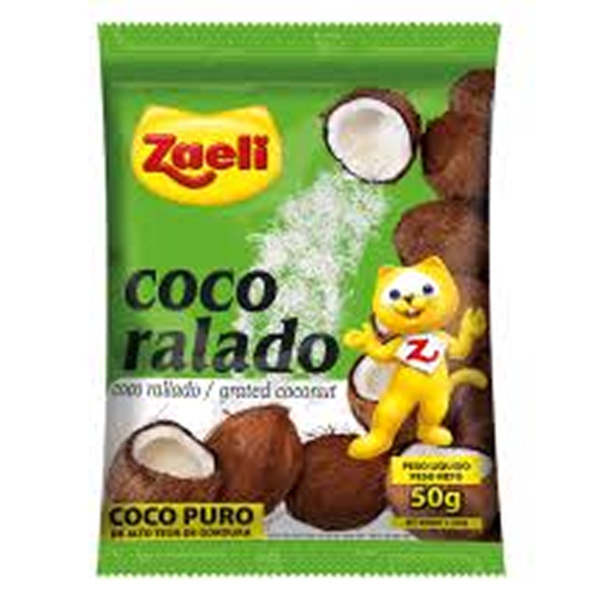 COCO RALADO ZAELI 50G