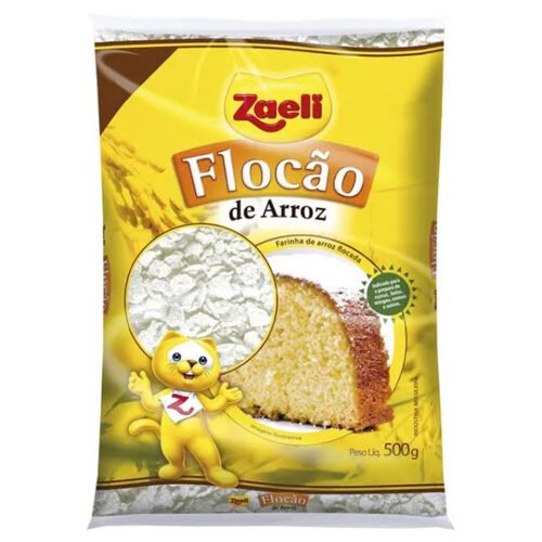 FLOCAO DE ARROZ ZAELI 500G