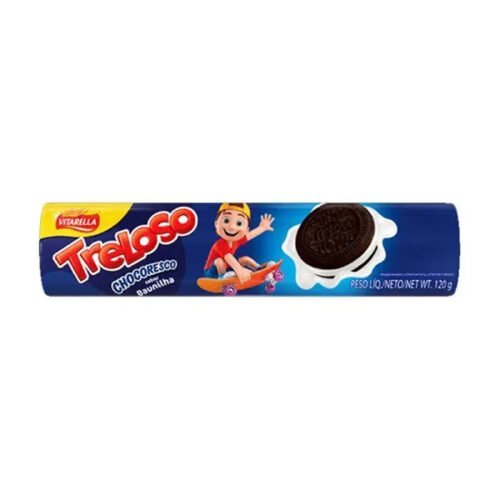 BISC RECH. SABOR BAUNILHA CHOCORESCO 120G