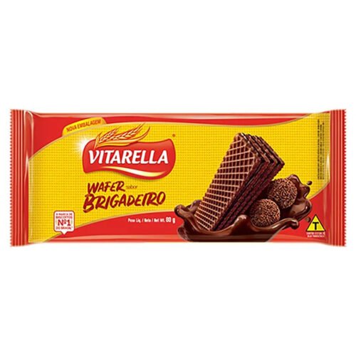 WAFER VITARELLA BRIGADEIRO 80G