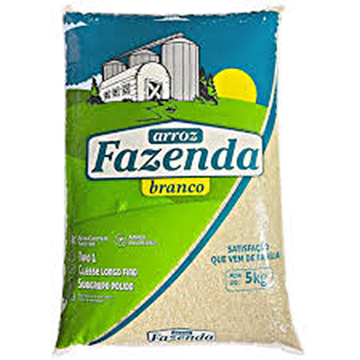 ARROZ FAZENDA BRANCO 5KG