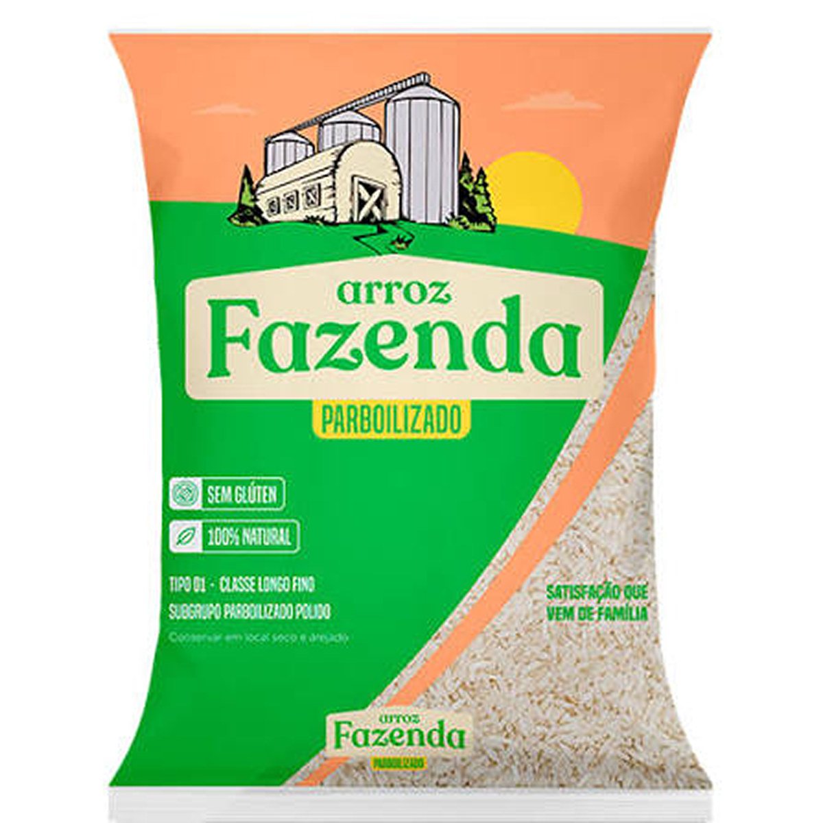 ARROZ FAZENDA PARBOILIZADO 5KG