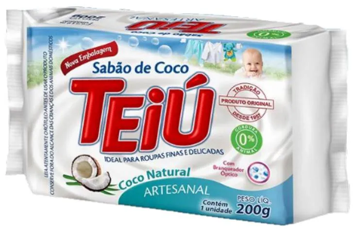 SABAO DE COCO TEIU 200G # * @