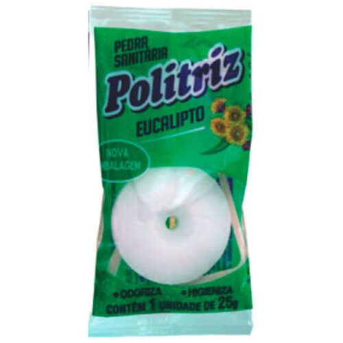PEDRA SANITARIA POLITRIZ EUCALIPTO 25G