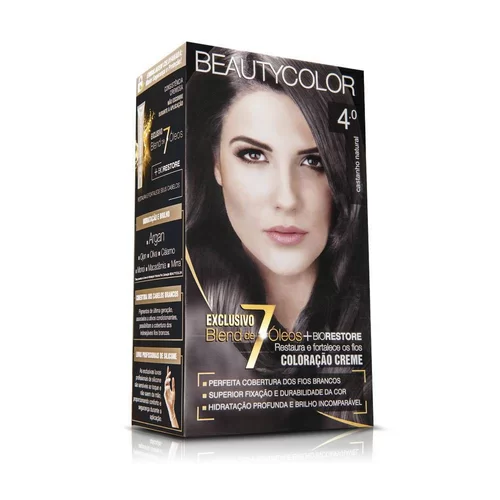 TINTURA CAPILAR BEAUTY COLOR 4.0 # *