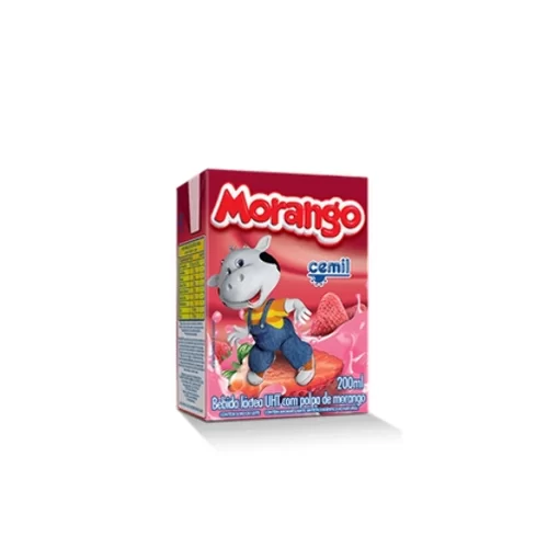 BEBIDA LAC. CEMIL MORANGO 200ML