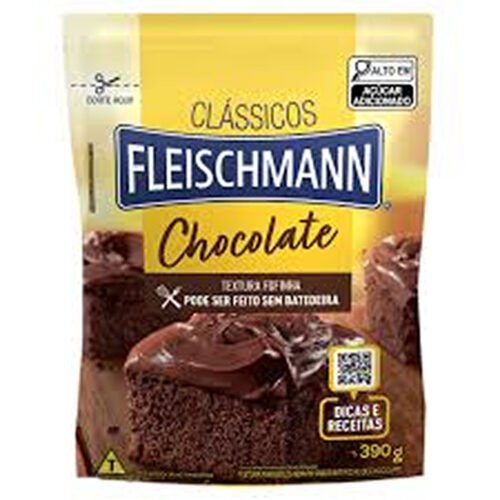 MISTURA P/BOLO CHOCOLATE FLEISCH. 390G