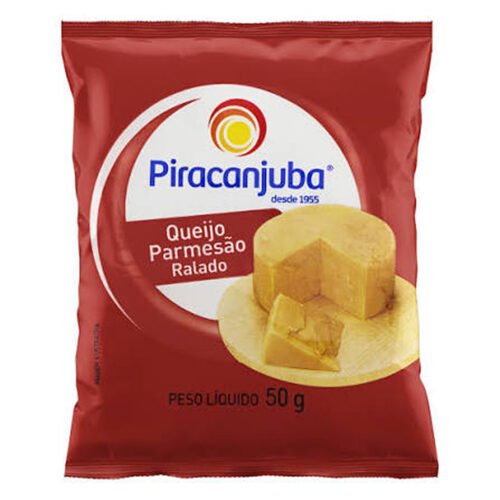 QUEIJO PARMESAO RALADO PIRACANJUBA 50G