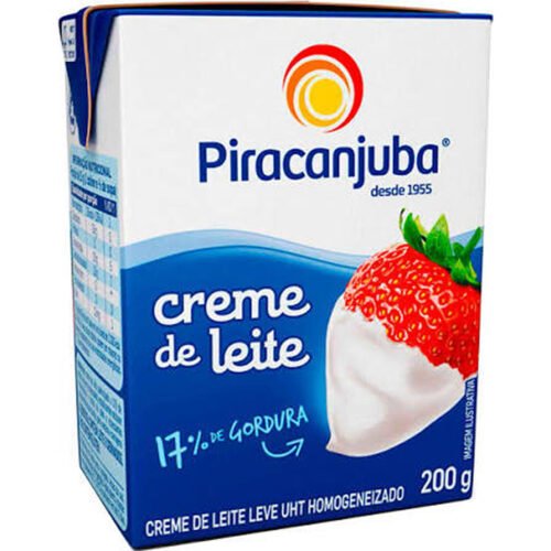 CREME DE LEITE PIRACANJUBA 200G