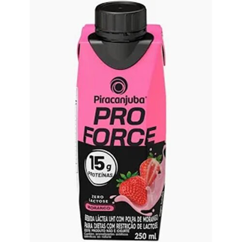 WHEY MORANGO PIRANCANJUBA 250ML