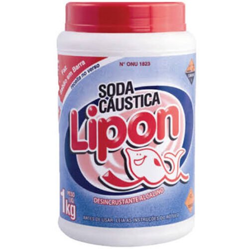 SODA CAUSTICA LIPON 1KG # *