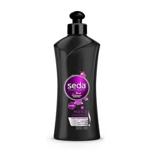 CREME DE PENTEAR SEDA PRETOS LUMINOSOS 300ML