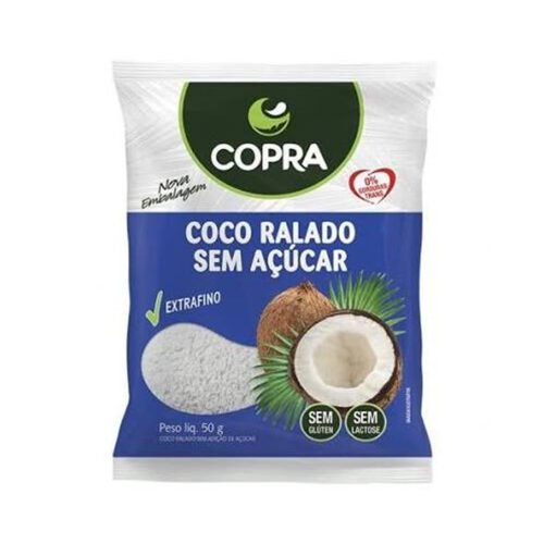 COCO RALADO DESIDRATADO COPRA 50G